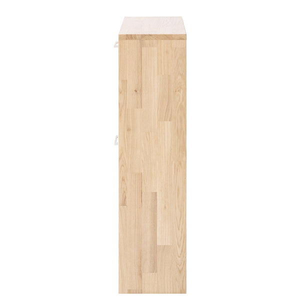 NordicStory Scarpiera in legno massiccio di rovere
