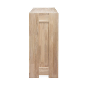  Cassettiera in rovere massiccio a 4 cassetti in stile scandinavo 