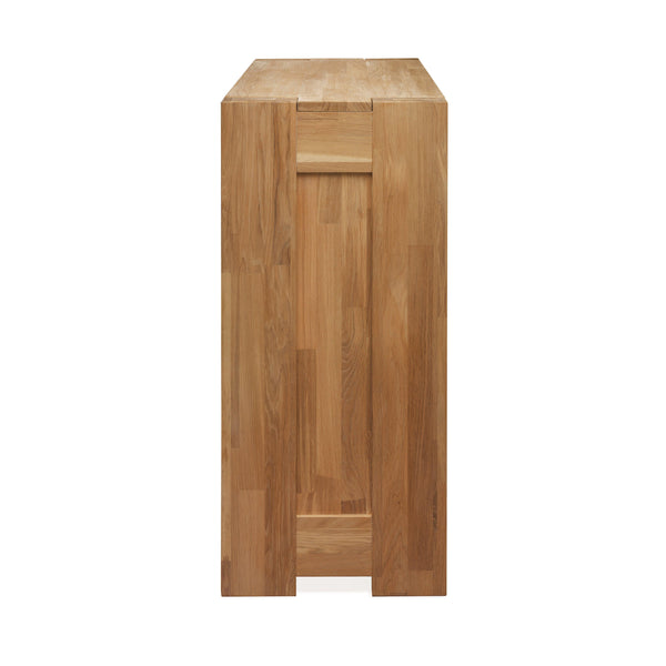  Cassettiera in rovere massiccio a 4 cassetti in stile scandinavo 