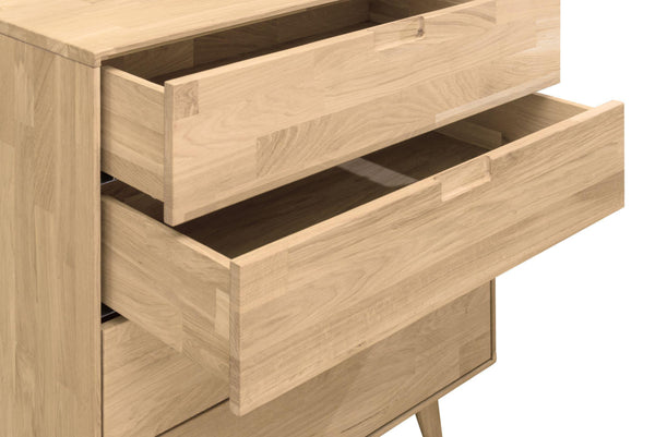 Mobili in legno massiccio in rovere nordico