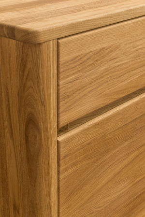 NordicStory Sideboard Dresser Cassettiera in rovere massiccio