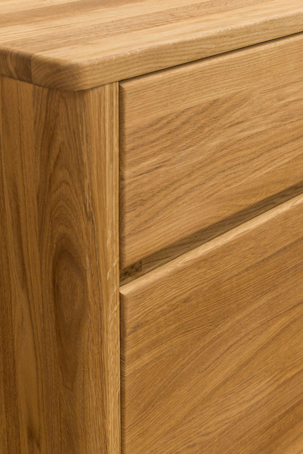 NordicStory Sideboard Dresser Cassettiera in rovere massiccio