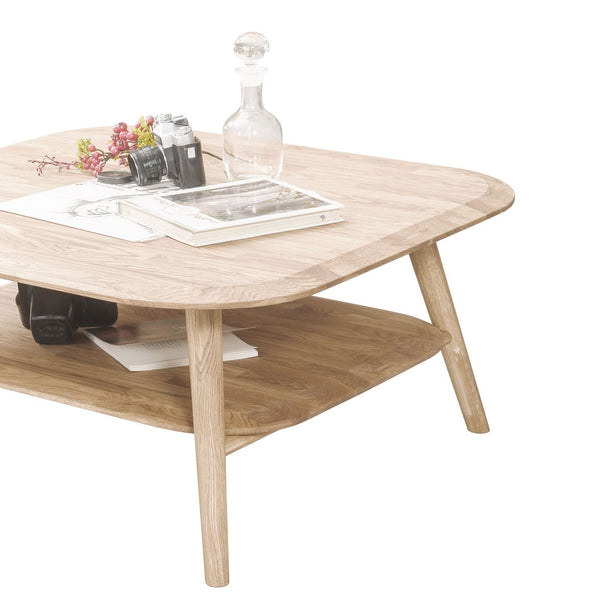 Tavolino NordicStory in legno massiccio di quercia nordico scandinavo retrò 