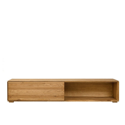 NordicStory porta TV in legno massiccio di quercia Design nordico soggiorno moderno