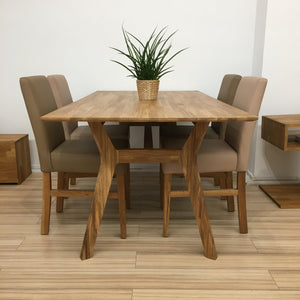 Tavolo da pranzo in rovere massiccio Harold, 170 x 90 x 75 cm | NordicStory